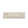 SOFA Ruby aus Cord leichtes beige 3 Sitzplätze - Creme, Textil (93/69/232cm) - Micadoni