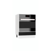 HERDUMBAUSCHRANK DK60 - Zivora - Funktionale Küchenlösung - Schwarz, Holz (60/82/52.4cm) - ROYAL24_MARKT