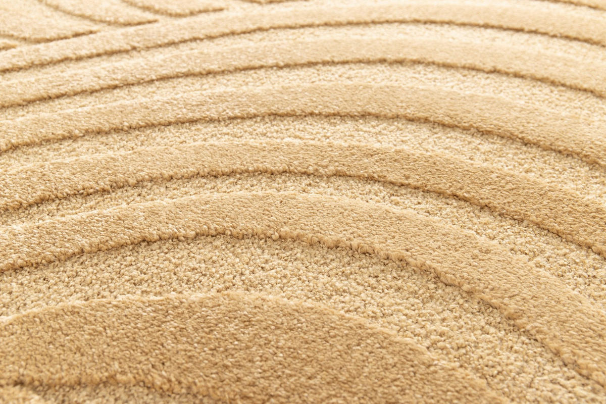 TEPPICH mit sehr weichem Reliefeffekt bruin - Braun, Textil (160/230cm) - AFK Living