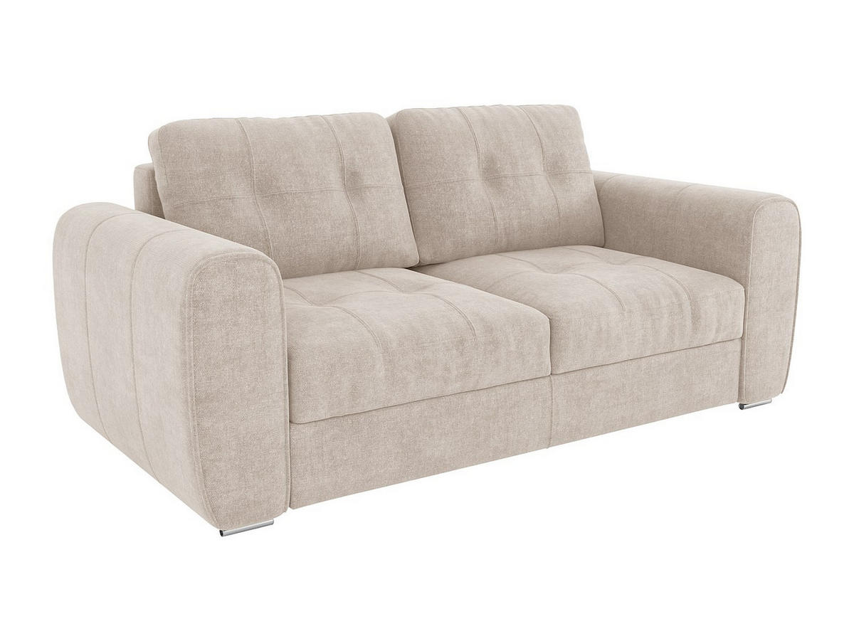 SCHLAFSOFA - 3 Personen - Stoff - Beige - - Beige, Textil (200/92/223cm) - Vente-Unique