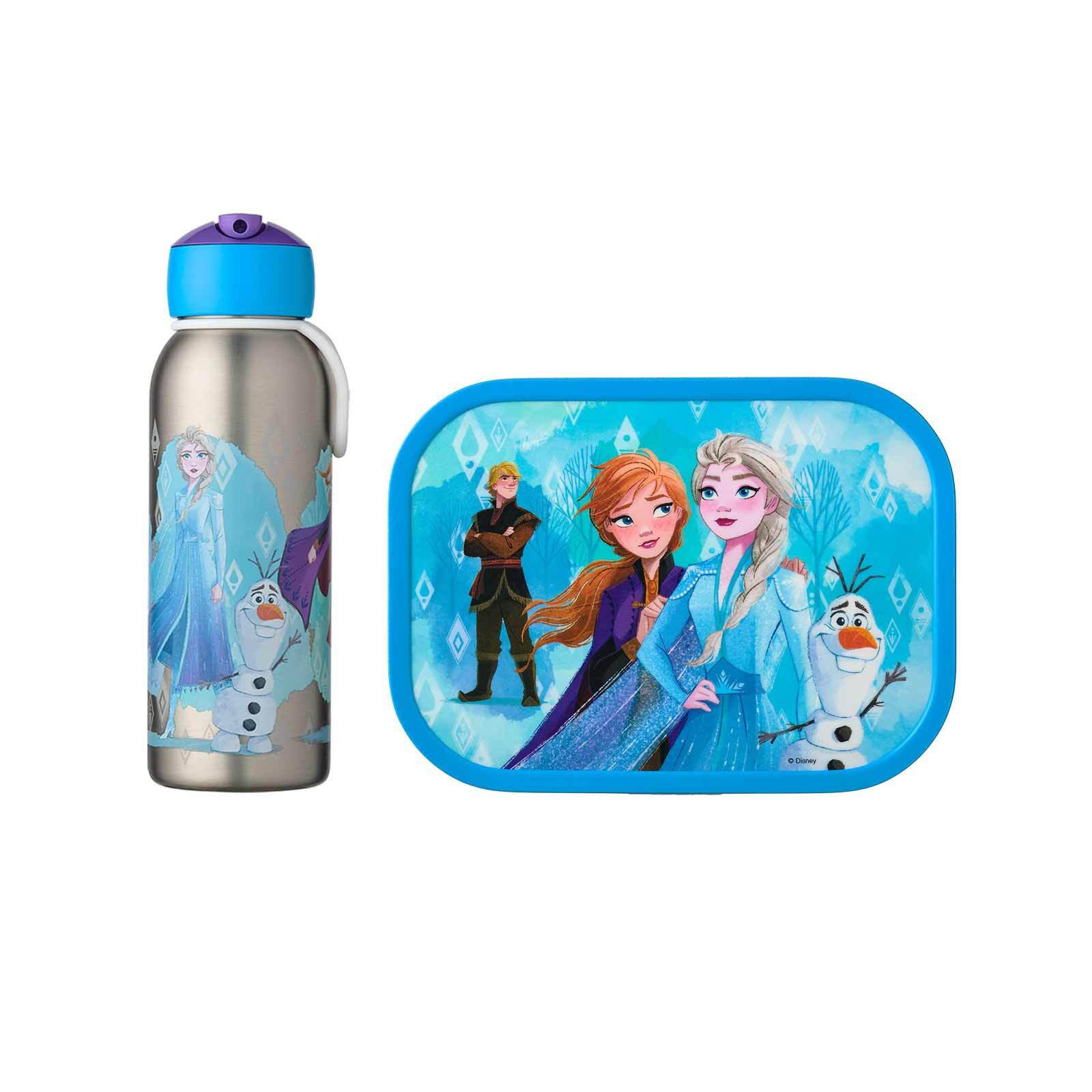 BROTDOSE + THERMOFLASCHE Campus Frozen 2er Set - Lila, Kunststoff (1/1/1cm) - Mepal