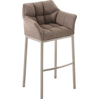 BARHOCKER Damaso 110x64x48 cm terrabraun - Rotbraun, Textil (64/110/48cm) - furnicato