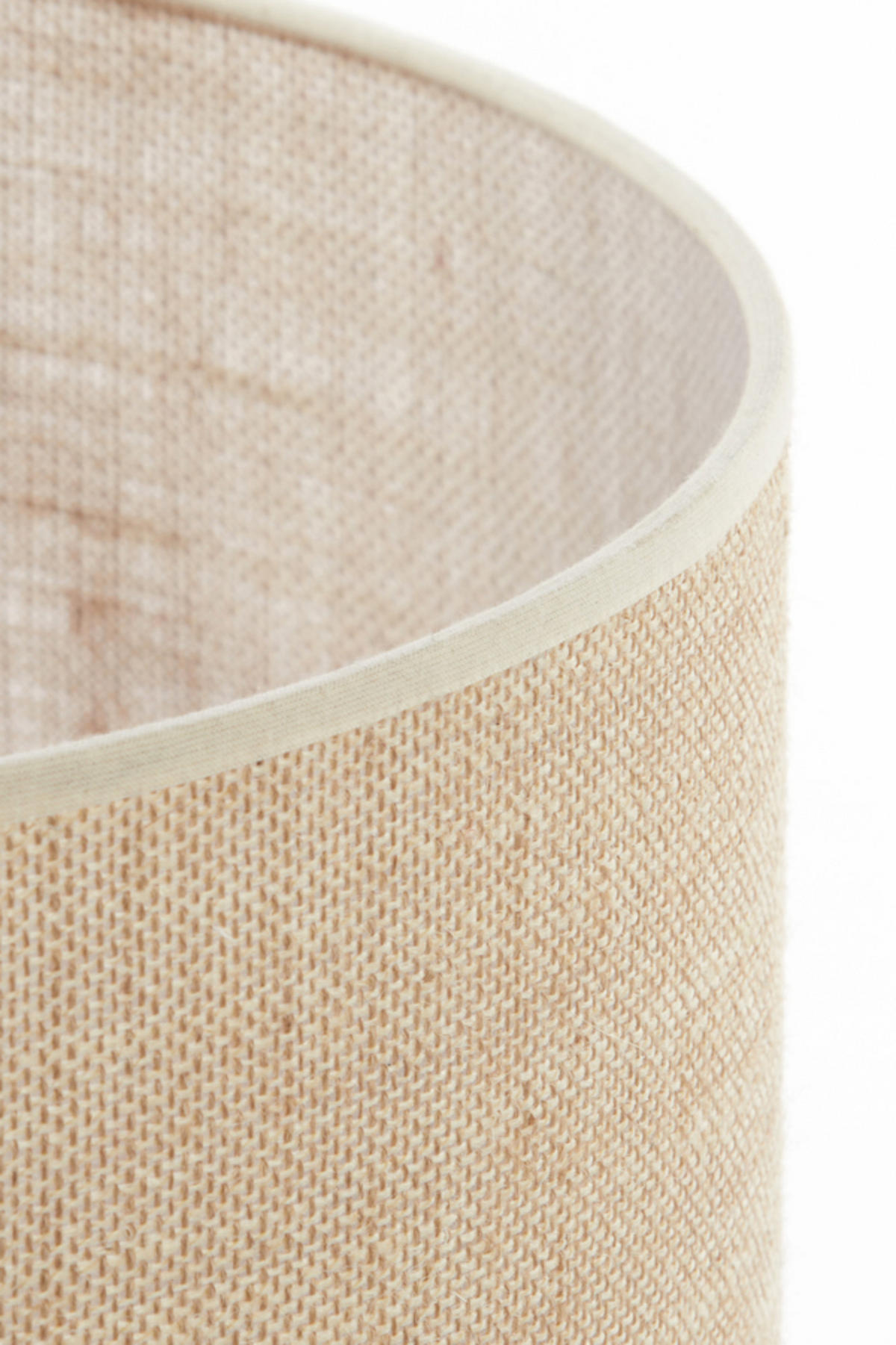 LAMPENSCHIRM Sendai Braun Ø30/21 cm - Braun, Textil (30/30/21cm) - Light & Living