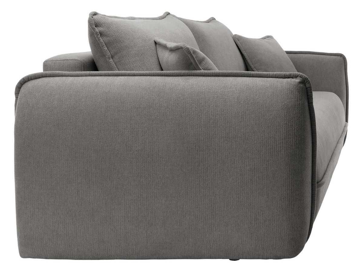SCHLAFSOFA Moho - Schwarz/Grau, Holz/Kunststoff (250/94/109cm) - MIRJAN24