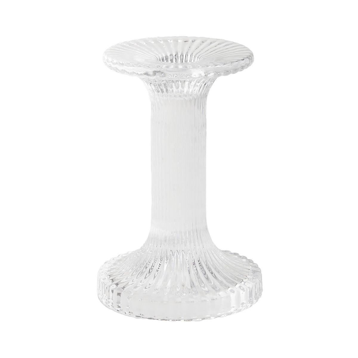 KERZENSTÄNDER Clear - Transparent, Glas (9/13.5/9cm) - home&you