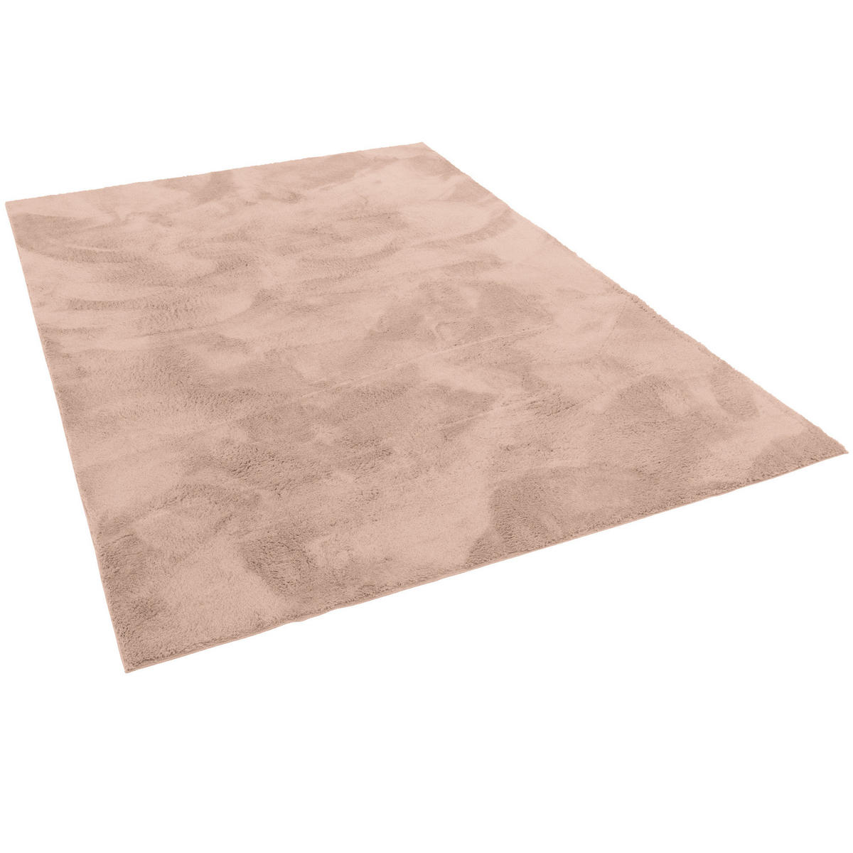 FELLTEPPICH SUPER SOFT PEARL - Altrosa, Textil (140/200cm) - Pergamon
