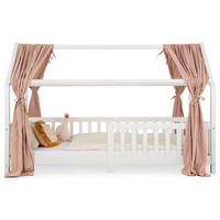 HAUSBETT-HIMMEL NENA - Taupe, Textil - IDIMEX