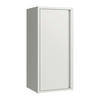 AKTENSCHRANK Burlöv - Weiß, Metall (40/88/35cm) - [en.casa]