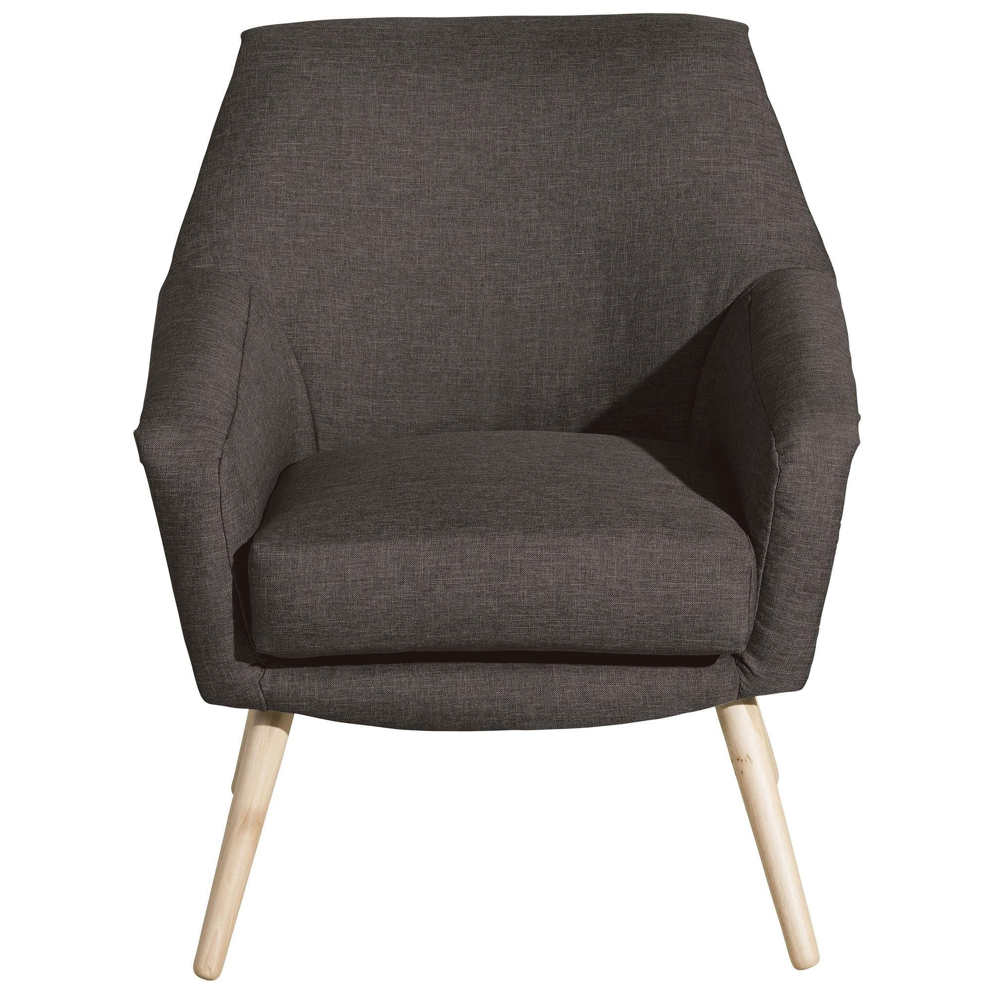 SESSEL Kachka Bezug Flachgewebe Buche natur / braun - Braun, Kunststoff (67/81/71cm) - 58aufmkessel