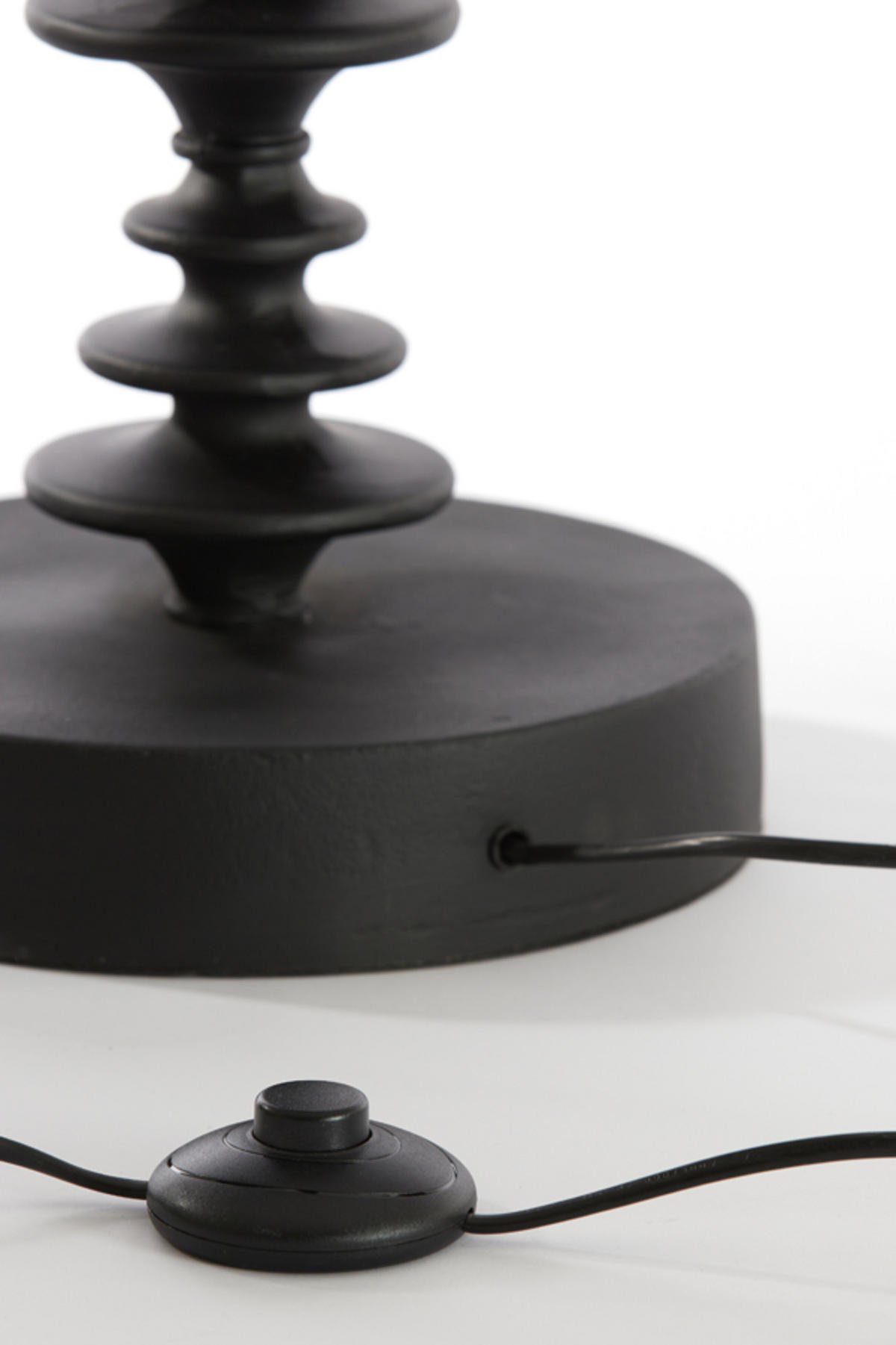 STEHLEUCHTE Stevie Schwarz Ø25/142 cm - Schwarz, Metall (25/25/142cm) - Light & Living