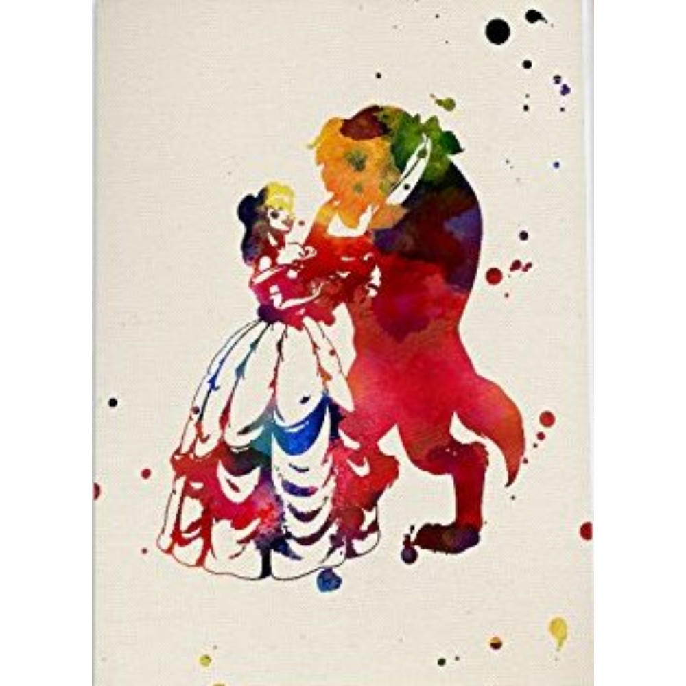 POSTER Die Schöne Und Das Biest 24X30cm Rahmenlos - Klar, Papier (24/5/30cm) - Nacnic