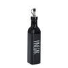 ESSIGFLASCHE 270 ml - Schwarz, Glas (5/24.5/5cm)