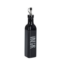 ESSIGFLASCHE 270 ml - Schwarz, Glas (5/24.5/5cm)