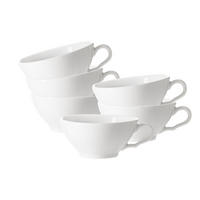 TEETASSEN Ostfriese Weiß 100 ml 6er Set - Weiß, Keramik (100L) - Ritzenhoff Breker