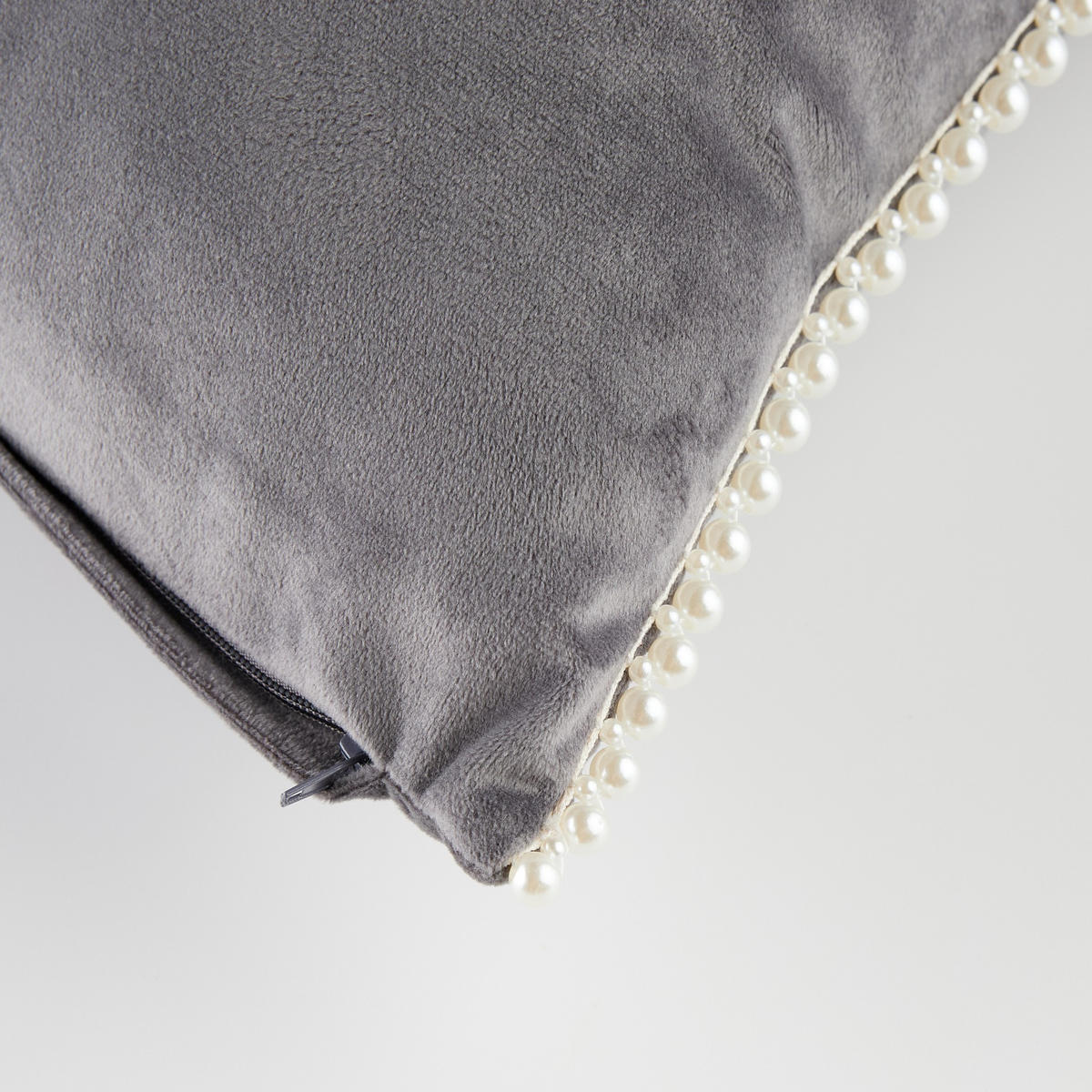 KISSENBEZUG Patronis - Dunkelgrau, Textil (45/45cm) - home&you