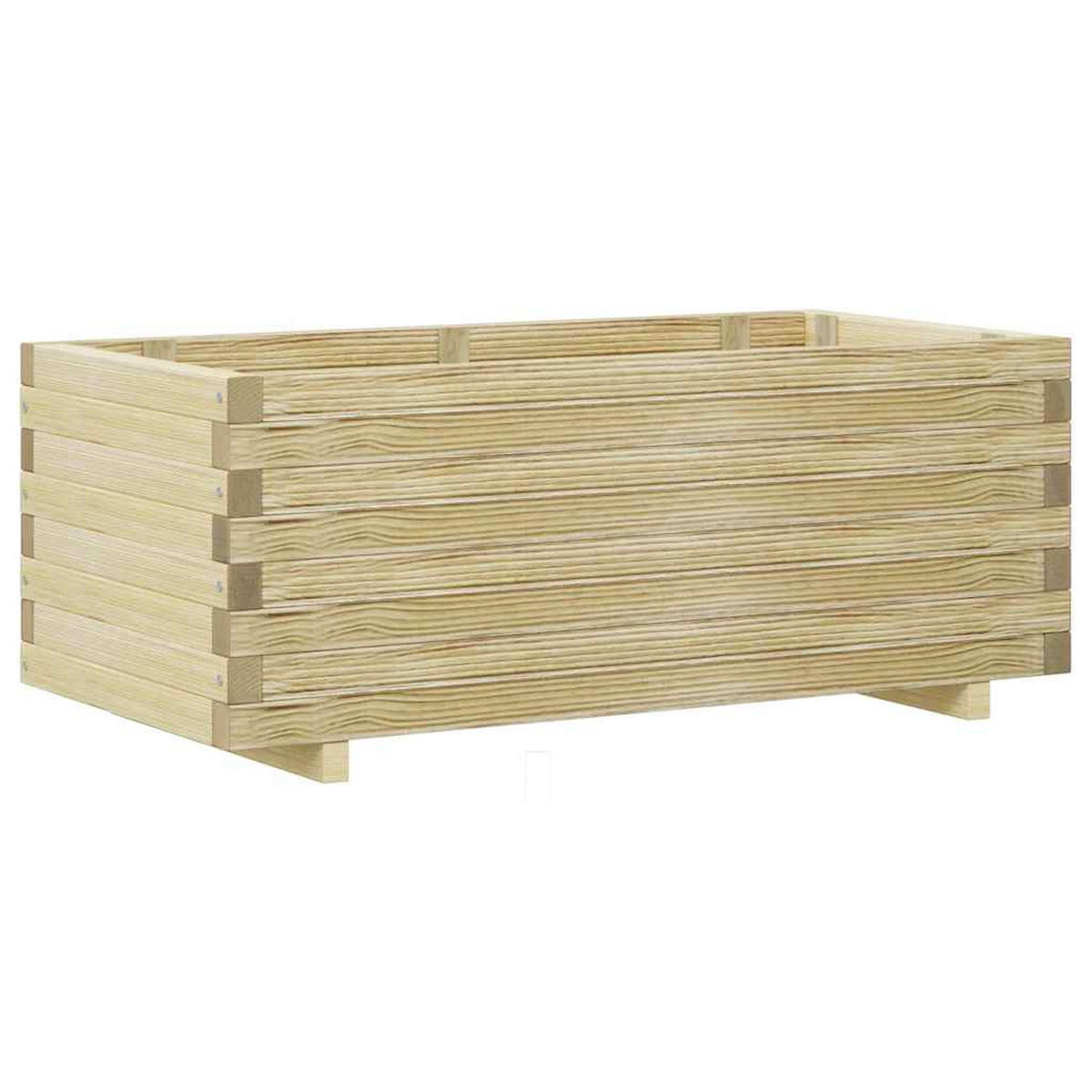 HOCHBEET 100/50/40 Cm Holz Rechteckig - Braun, Holz (50/40/100cm) - vidaXL