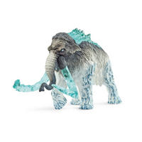SPIELFIGUR Eismammut - Eldrador - Türkis, Kunststoff (12.2/7.4cm) - Schleich