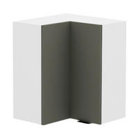 ECKHÄNGESCHRANK – 60 cm – KU-WN60 – Lunara – Dunkelgrau - Dunkelgrau, Holzwerkstoff (60/72/60cm) - hi-markt