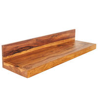 WANDREGAL MAKASSAR Sheesham Natur 80 cm - Braun, Holz (80/17/24cm) - riess-ambiente