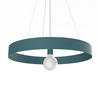 HÄNGELEUCHTE - Blau, Metall (60/60/6cm) - Lumicom