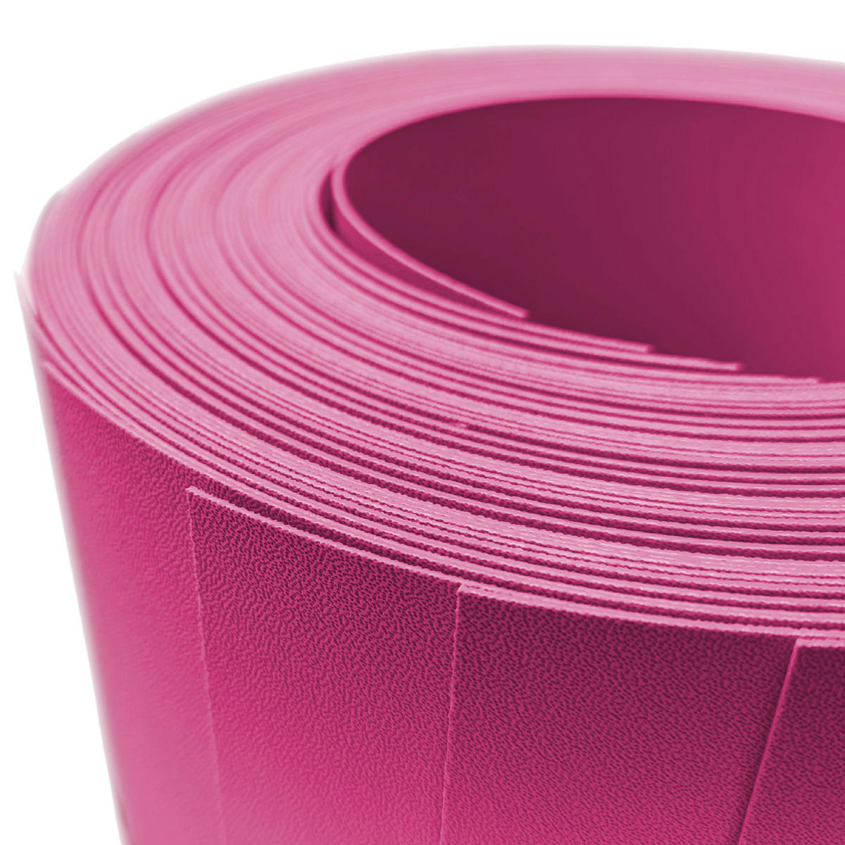 SICHTSCHUTZSTREIFEN PP Sichtschutzstreifen Doppelstabzaun Pink,10x 2,55m - Pink, Kunststoff (2550/19cm) - ZAUN|ZU