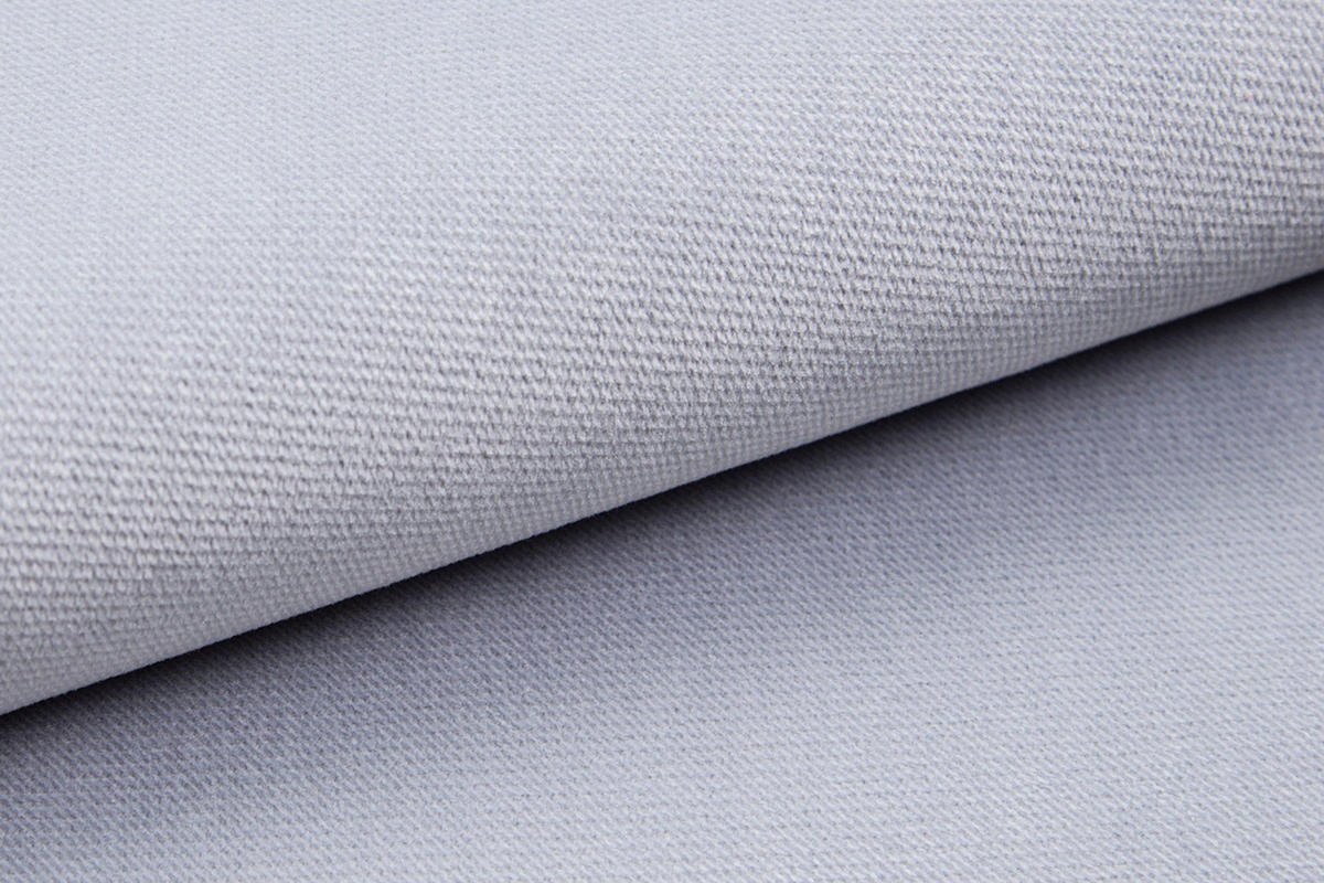 BOXBETT REEL 120/200 in Velours Hellgrau H4 - Hellgrau, Holz/Holzwerkstoff (120/200cm) - Deine Möbel 24