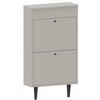 SCHUHSCHRANK Dotti 521 Kaschmir 55/21/104 cm Wandmontage - Kaschmir, Holzwerkstoff (55/104/21cm) - Matkam Möbel