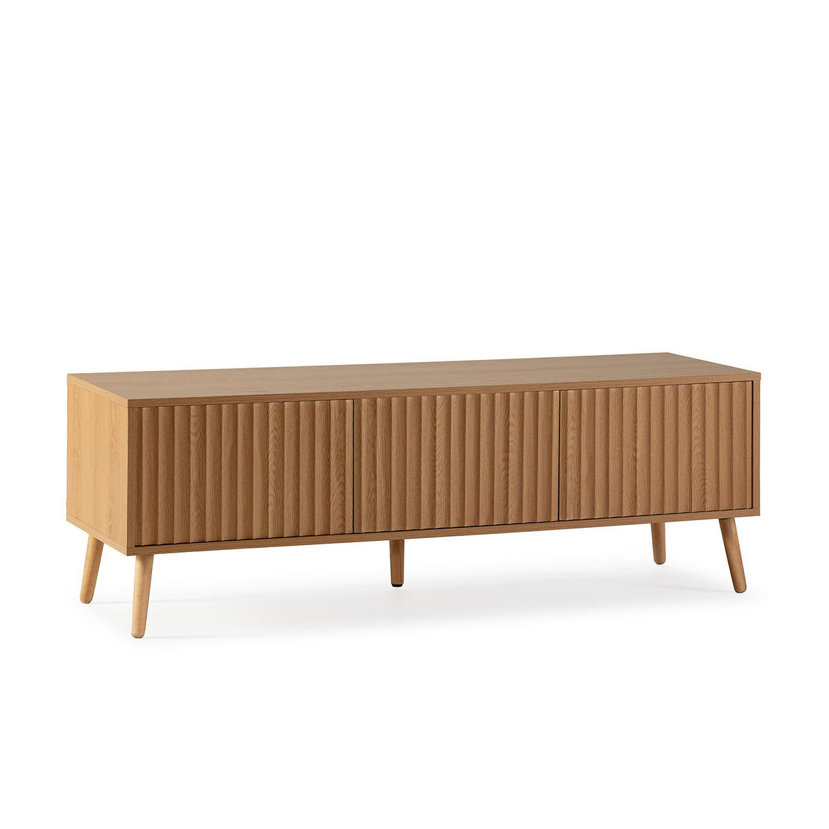 TV-ELEMENT Lluvia 3 Türen Eiche farbe - Honigeiche, Holzwerkstoff (130/45/40cm) - VS Venta-stock