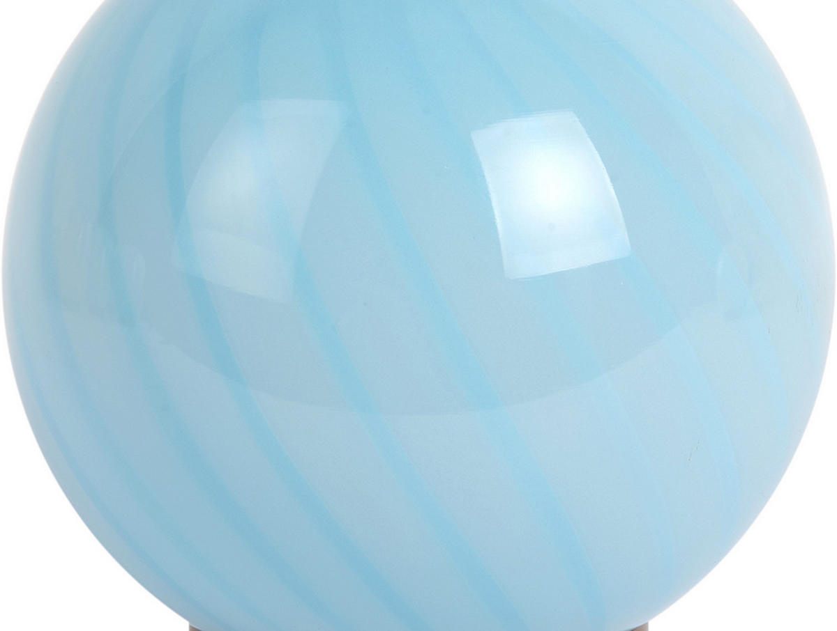 TISCHLAMPE Summer Globe 15.2/15.2/16.7 cm - Blau, Glas (15.2/15.2/16.7cm) - Leitmotiv