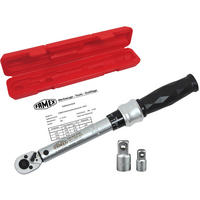 DREHMOMENTSCHLÜSSEL Set 1/4" (6,3 mm) - 6-30 Nm, 10872 - Silberfarben, Metall (4/28cm) - Famex