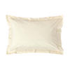 KISSENBEZUG Perkal mit Stehsaum, Fadendichte 200 - Creme, Textil (48/74cm) - Homescapes