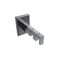 TRÄGER FÜR INNENLAUFSTANGEN 14x35 mm, Smartline 3-läufig, Chrom - Chromfarben, Metall (10/6.5/4.5cm) - INTERDECO