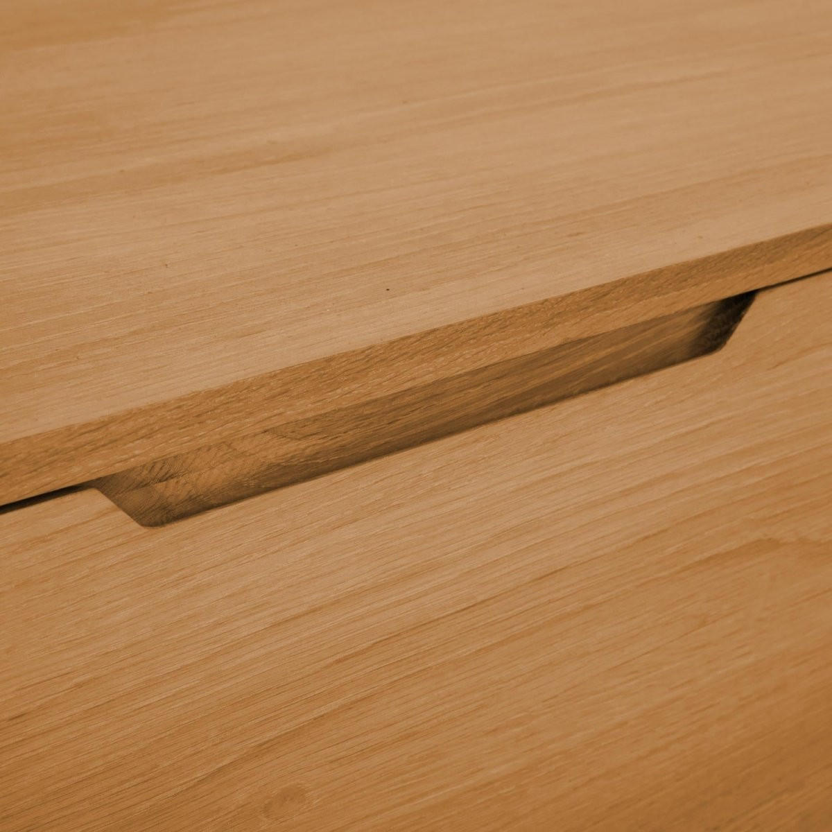 TV-ELEMENT Wildeiche - Honigeiche/Eichefarben, Holz/Holzwerkstoff (160/53/45cm) - Furnhouse