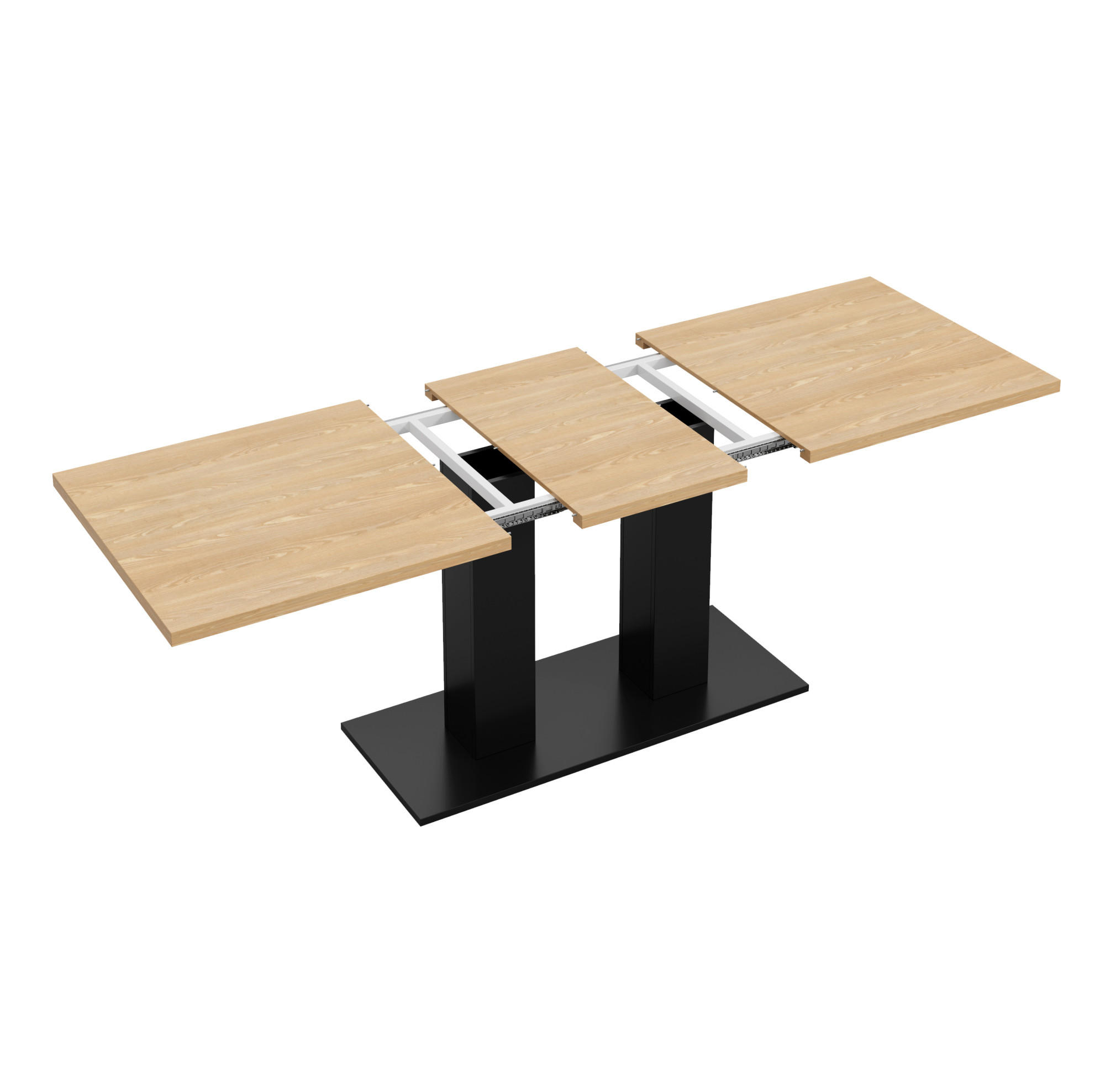 Okmyhome Esstisch Weiß 70x75x180 cm