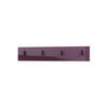 GARDEROBENPANEEL Linea Brombeer Hochglanz - Brombeere, Holzwerkstoff (72.5/14.5/3.5cm) - Vladon
