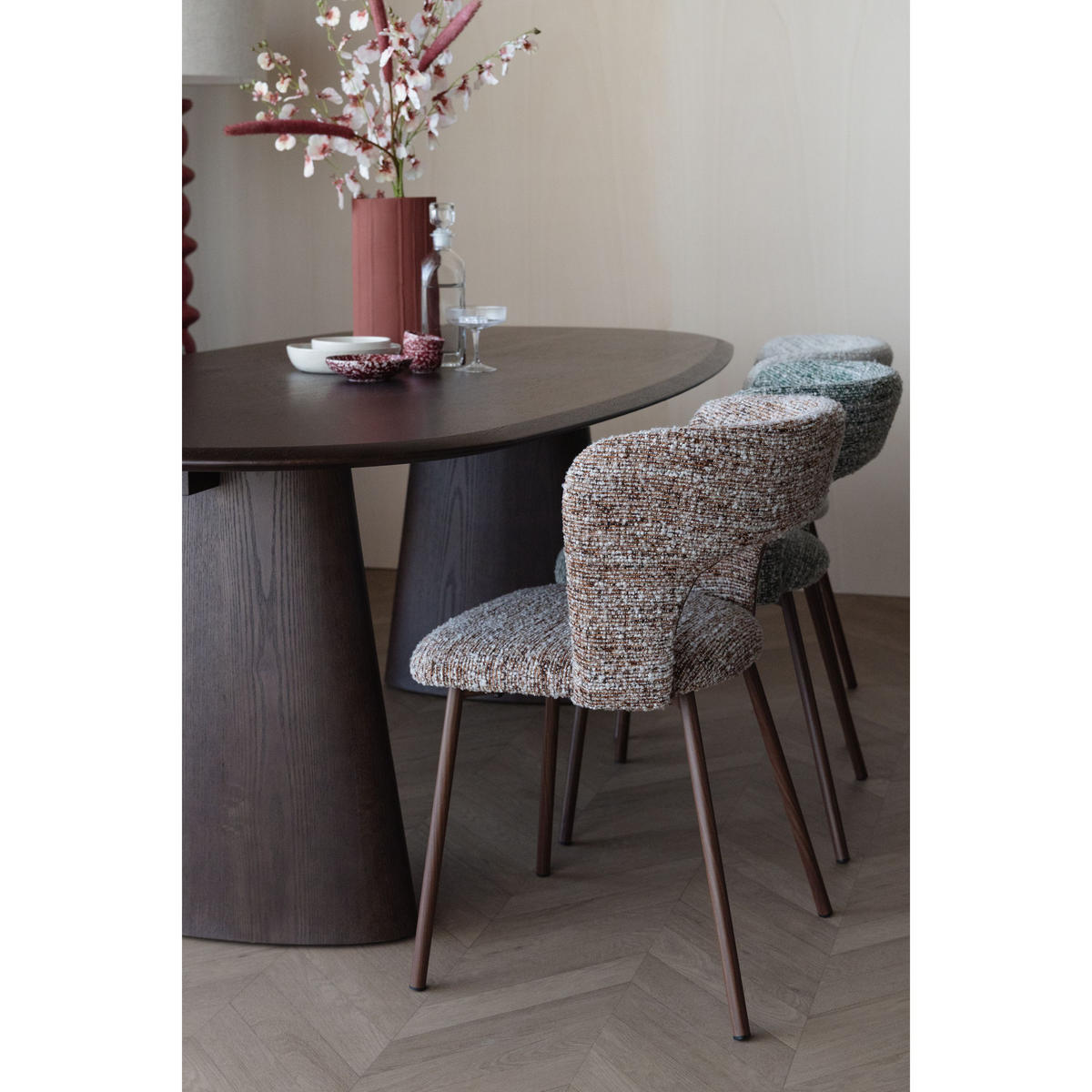 ESSZIMMERSTÜHLE Chelsea Grün - 2 er Set - Grün, Kunststoff (52.5/78.5/54.5cm) - Housecraft Living
