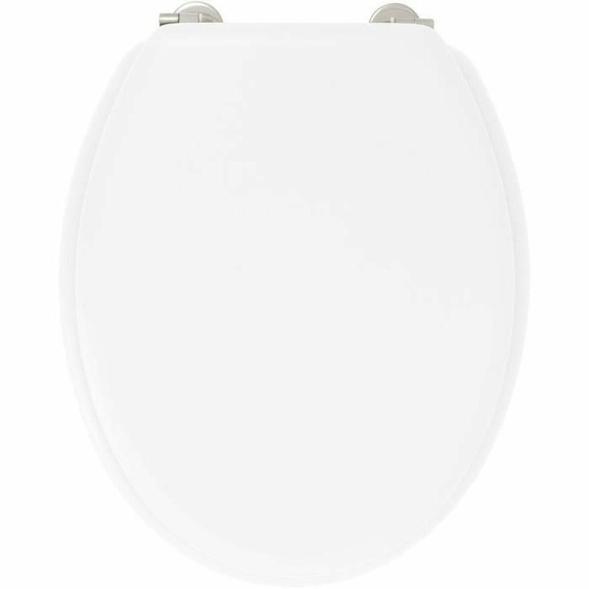 TOILETTENABDECKUNG Weiß - Weiß, Kunststoff (38.3/4.9/46cm) - Gelco
