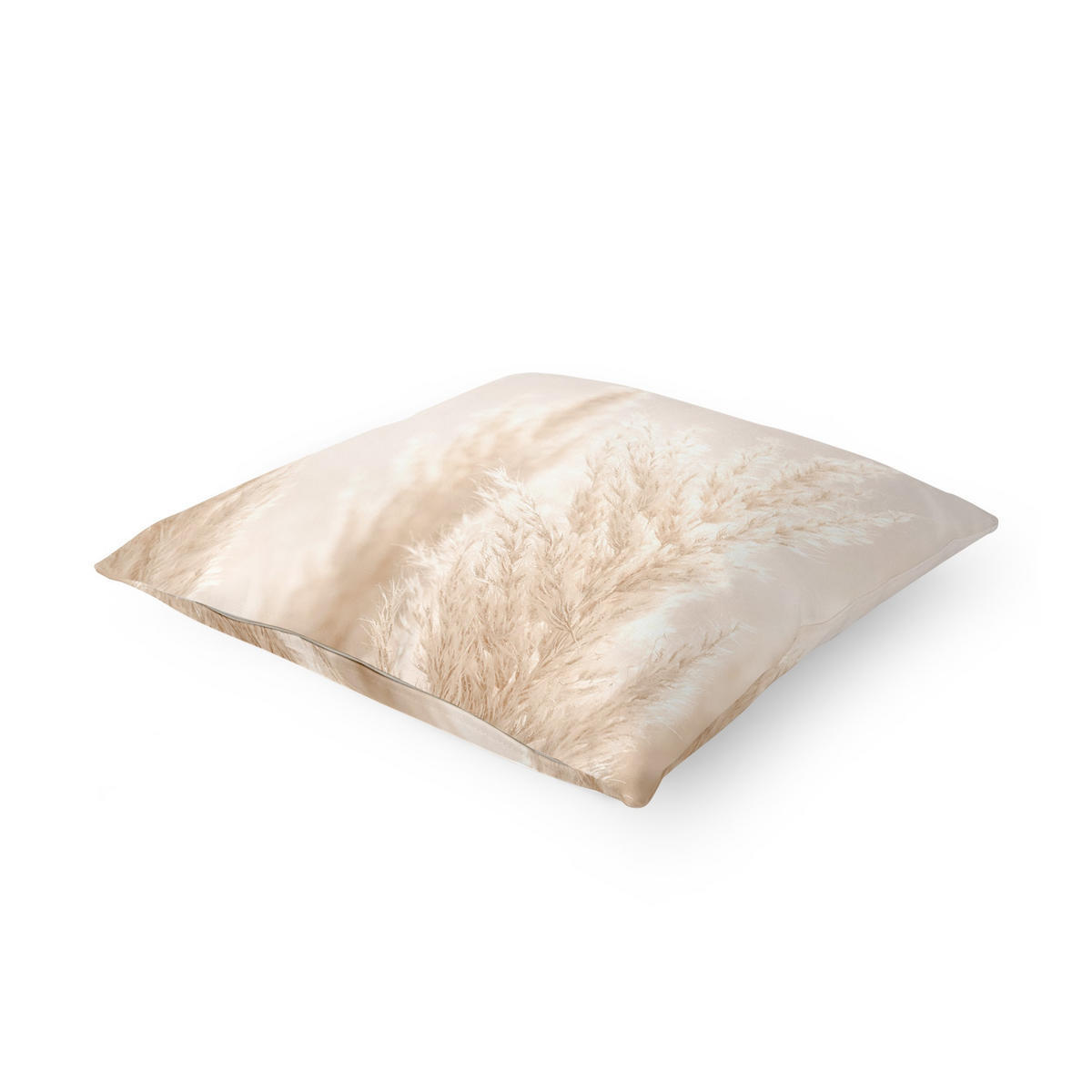 KISSENBEZUG Pampasgras im Sonnenlicht 40/40 cm - Eichefarben, Textil (40/40cm) - Bilderwelten