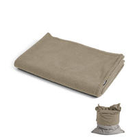 SITZSACK BEZUG Das Kuschel-Cover - Braun, Textil (170/130/2cm) - Mokebo