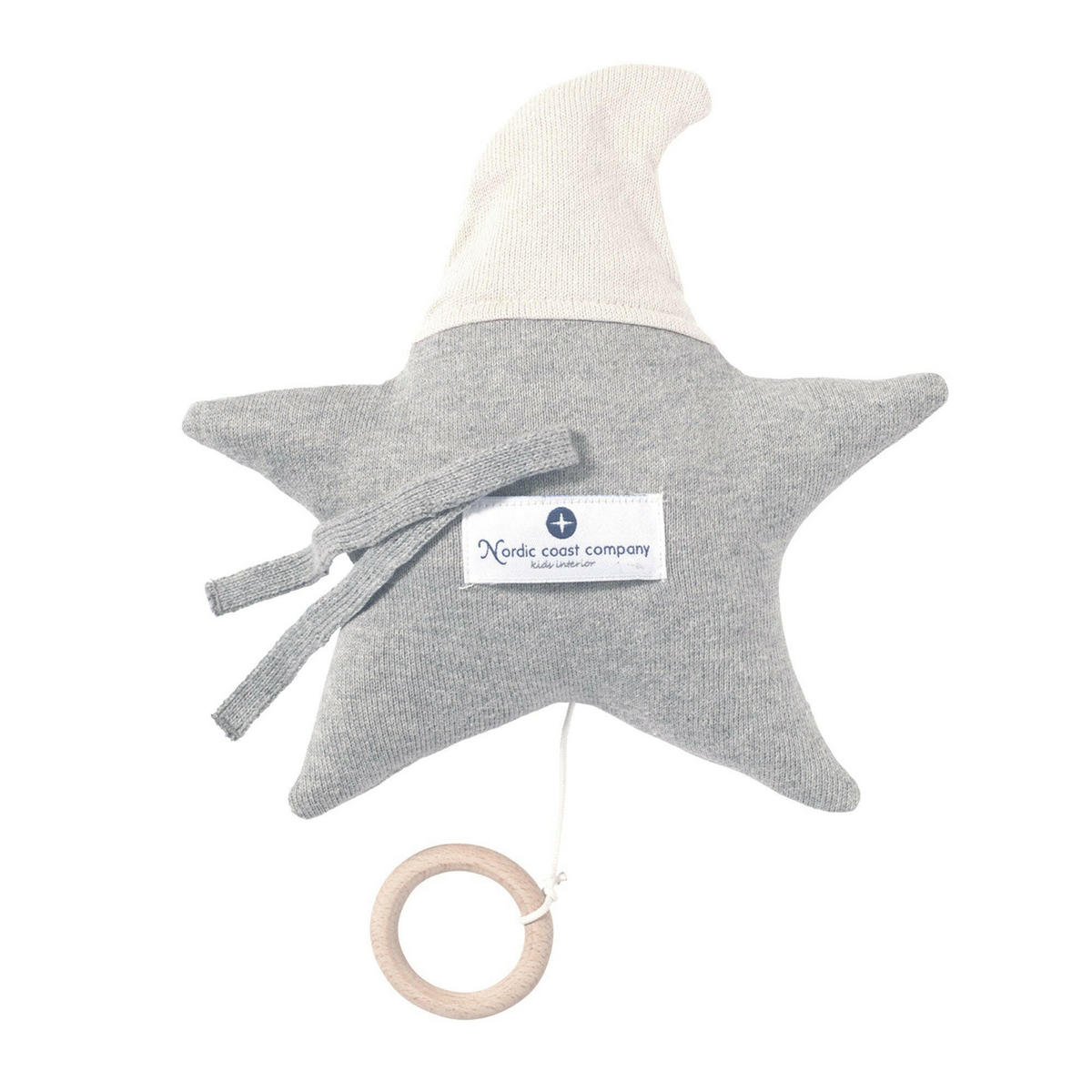 SPIELUHR Baby Natur - Naturfarben, Textil (15/4/22cm) - nordic coast company