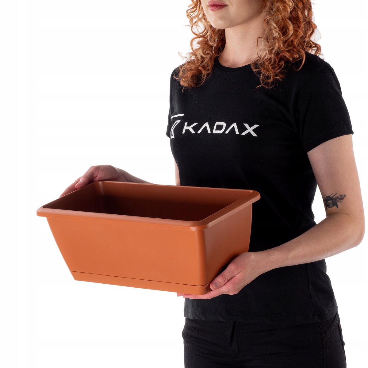 BALKONKASTEN 40 cm, Terrakotta - Terra cotta, Kunststoff (19/40cm) - KADAX
