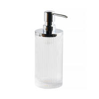 SEIFENSPENDER Marcella - Silberfarben, Glas (7.2/19.4/7.2cm) - home&you