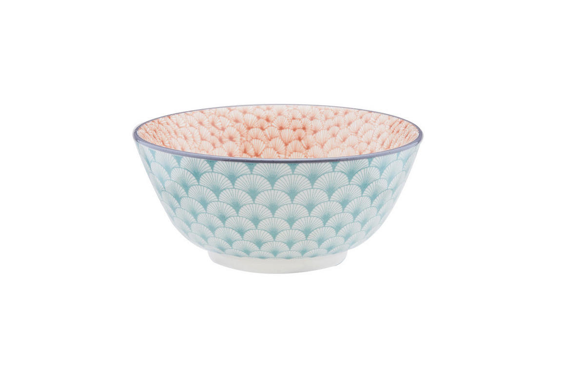 SCHALEN Pattern Ø15cm - 6er-Set - Pastel - Pink, Keramik (15cm) - Björn