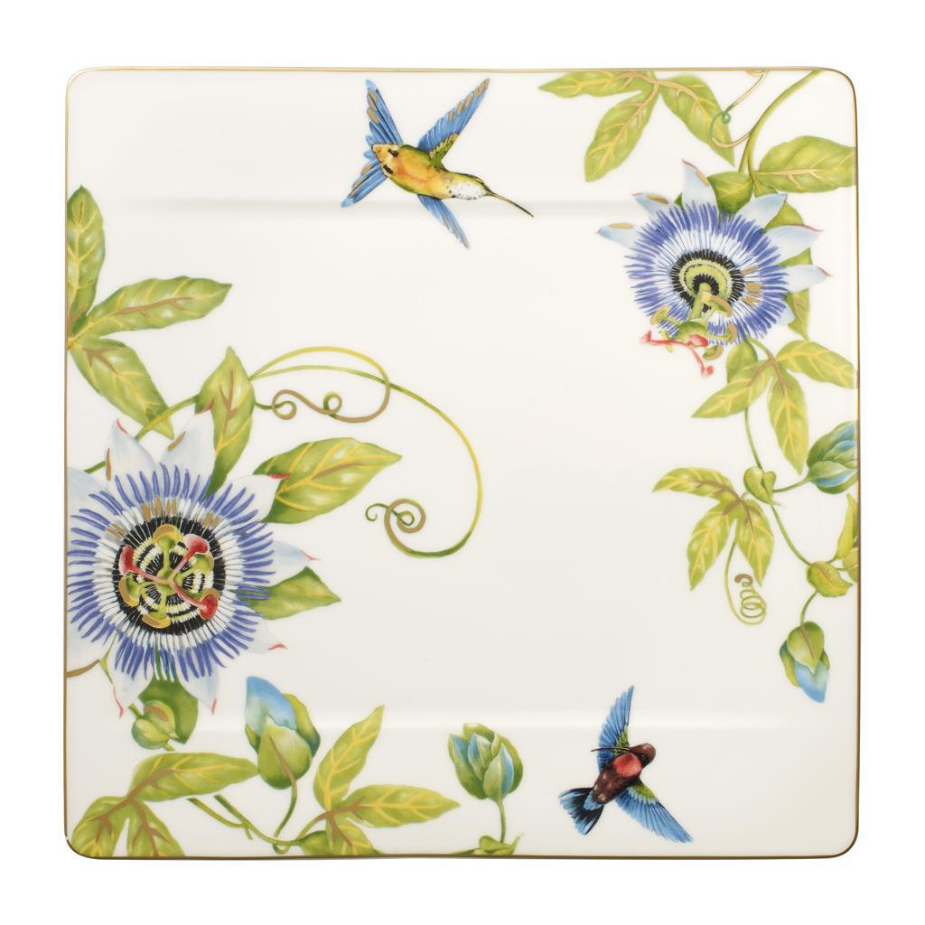 GOURMETTELLER Amazonia bunt 35 x 35 cm - Multicolor, Keramik (1cm) - Villeroy & Boch