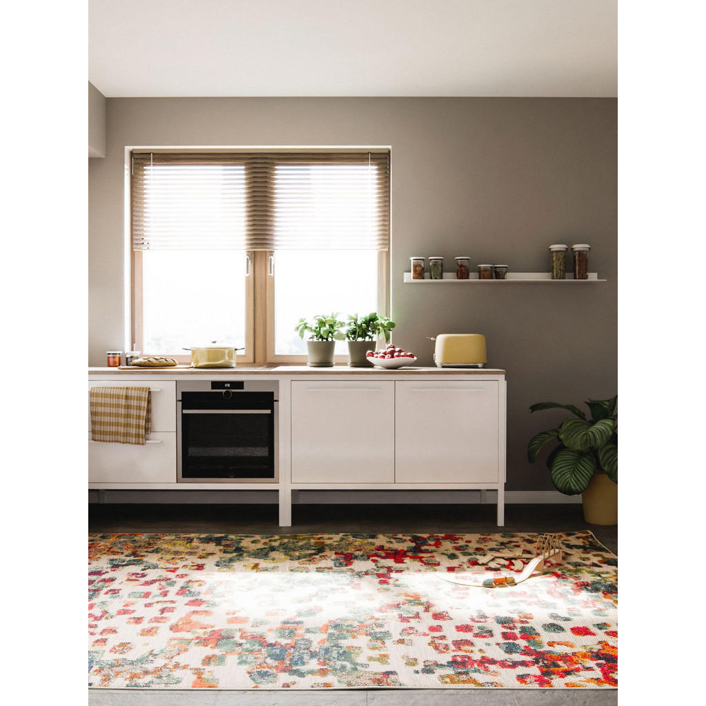 Thumbnail - benuta Nest Outdoor-Teppich, Mehrfarbig, Kunststoff, Ethno, Rechteckig, 240x340 cm, Oeko-Tex® Standard 100, für Fußboden...