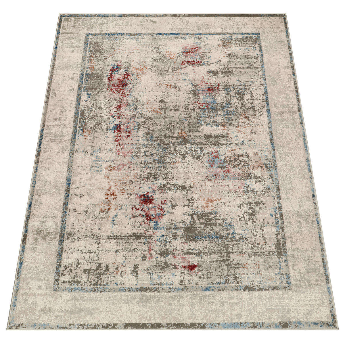 TEPPICH RETRO Weiß 140/200 cm - Weiß, Textil (140/200cm) - Tapiso