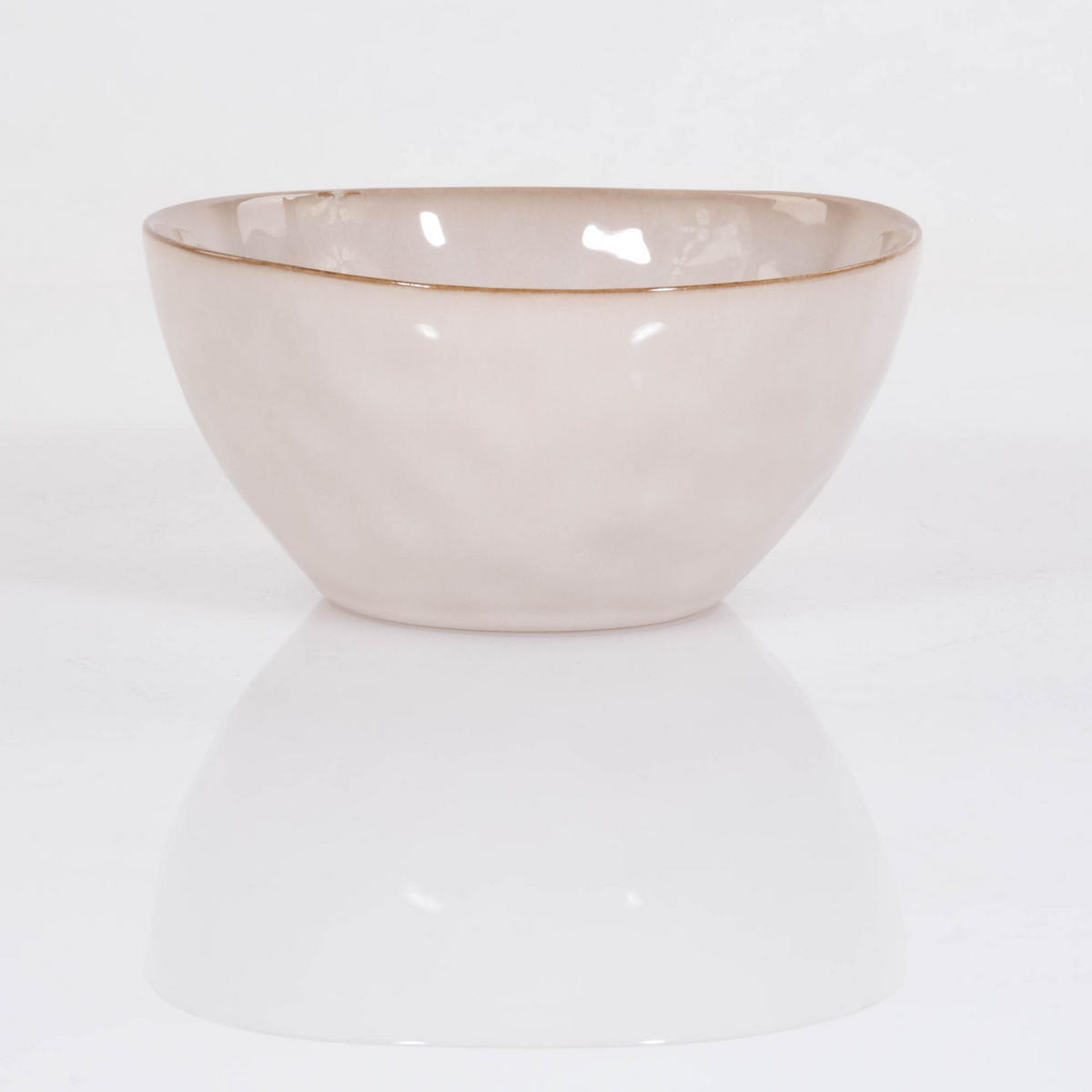 SCHALE 620 ml - Weiß, Keramik (7.3cm)