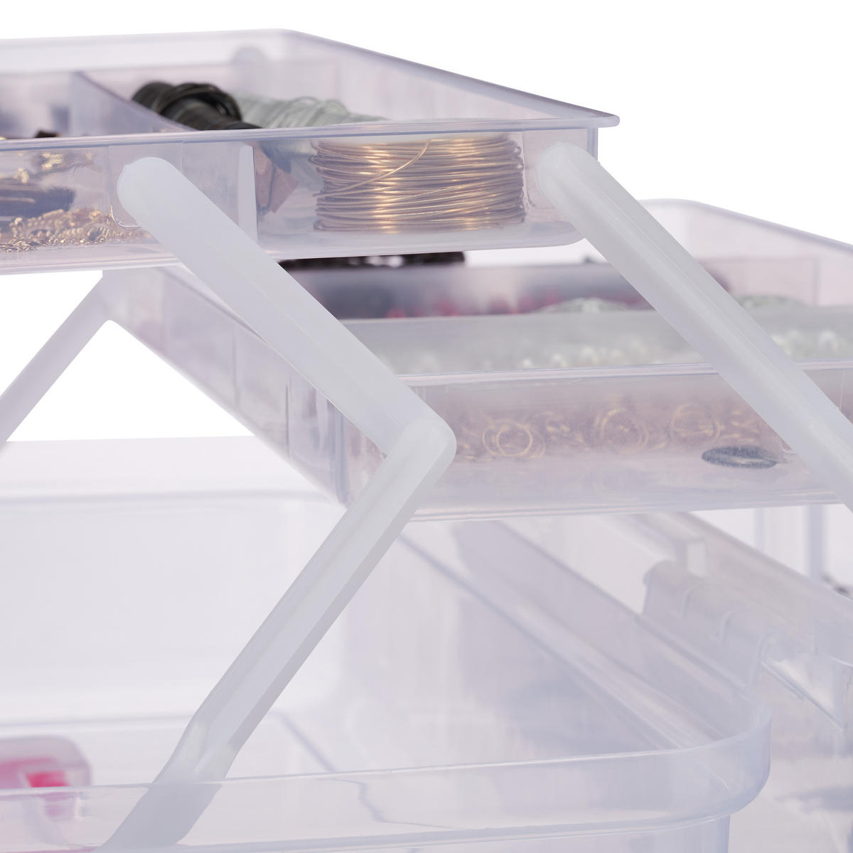 AUFBEWAHRUNGSBOX - Transparent, Kunststoff (33/14/19.5cm) - Relaxdays