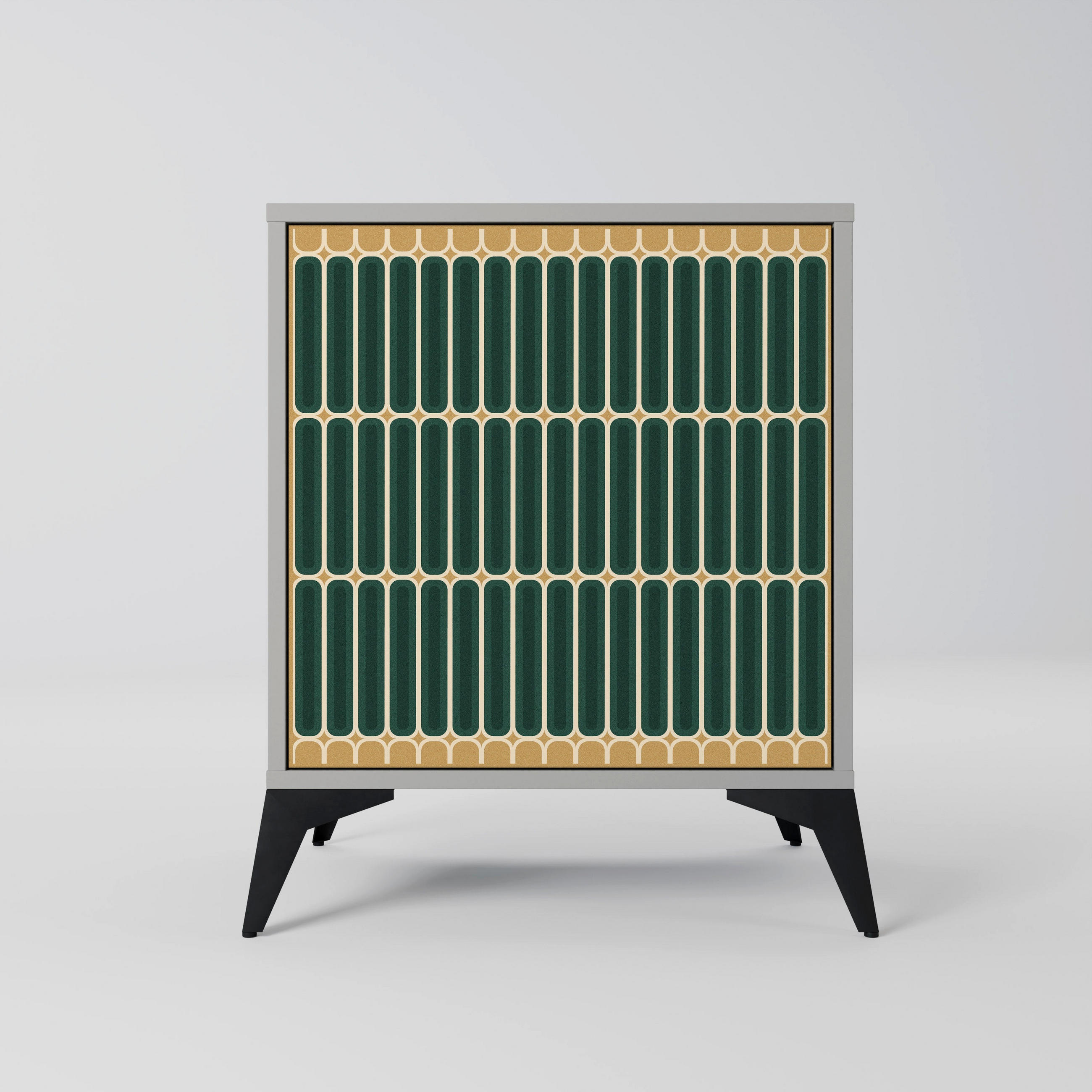 SpaceRebels Sideboard Grau 57.5x70.5x42 cm