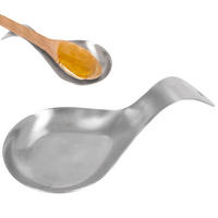 SCHÖPFKELLE UND LÖFFELSTÄNDER Stahl - Silberfarben, Metall (23.5cm) - Excellent Houseware